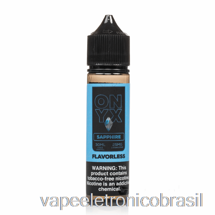 Vape Recarregável Onyx Safira - Sais Poderosos - 30ml 25mg